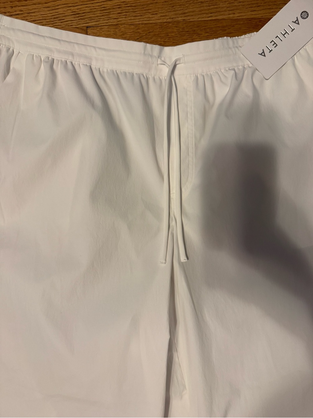 NWT Athleta Drift Poplin Pant in white size XL - Picture 5 of 9